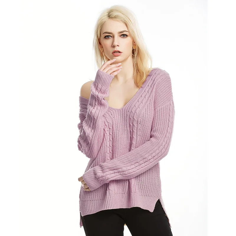 Spring Autumn Women's Cashmere Sweaters Solid Casual V-Neck Cardigans Fashion Sexy Long Sleeve Fit Sweaters Top ?????? ???????? Spring Autumn Women's Cashmere Sweaters Solid Casual V-Neck Cardigans Fashion Sexy Long Sleeve Fit Sweaters Top ?????? ????????