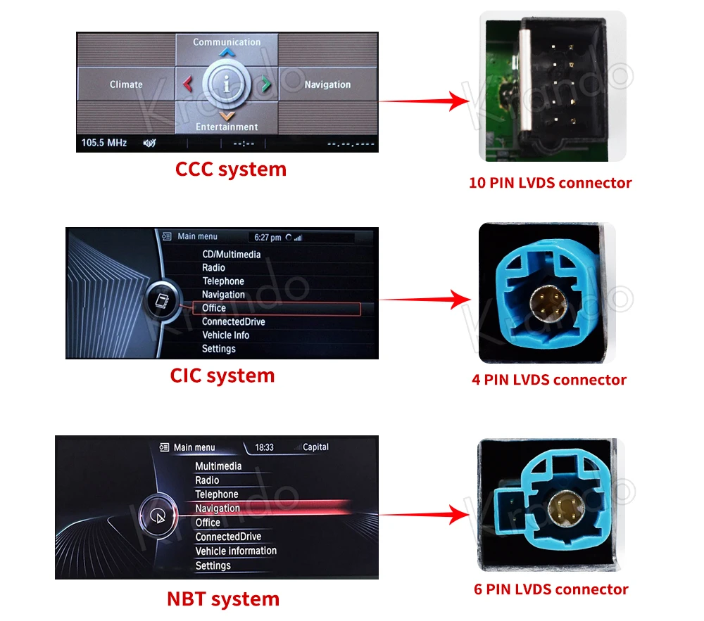 Krando Android 10 0 4 ГБ 64 25 ''автомобиль радио для BMW серий 7 F01 F02 2009 2015 аудио плеер CIC НБТ