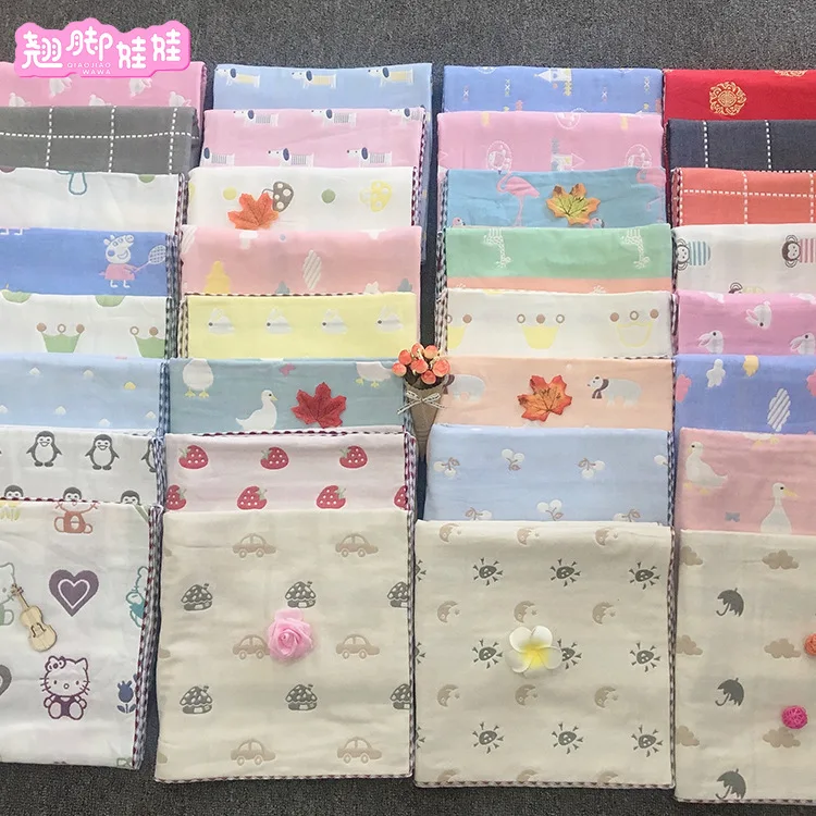 

70X140 Newborns Towel Blanket Summer Blanket Infants Air Conditioner Blanket Children Gauze Bath Towel