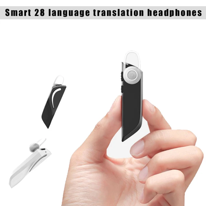 Смарт-28 Язык устройство для перевода мгновенный портативные bluetooth-наушники голосовое устройство для перевода ING-SHIPPING