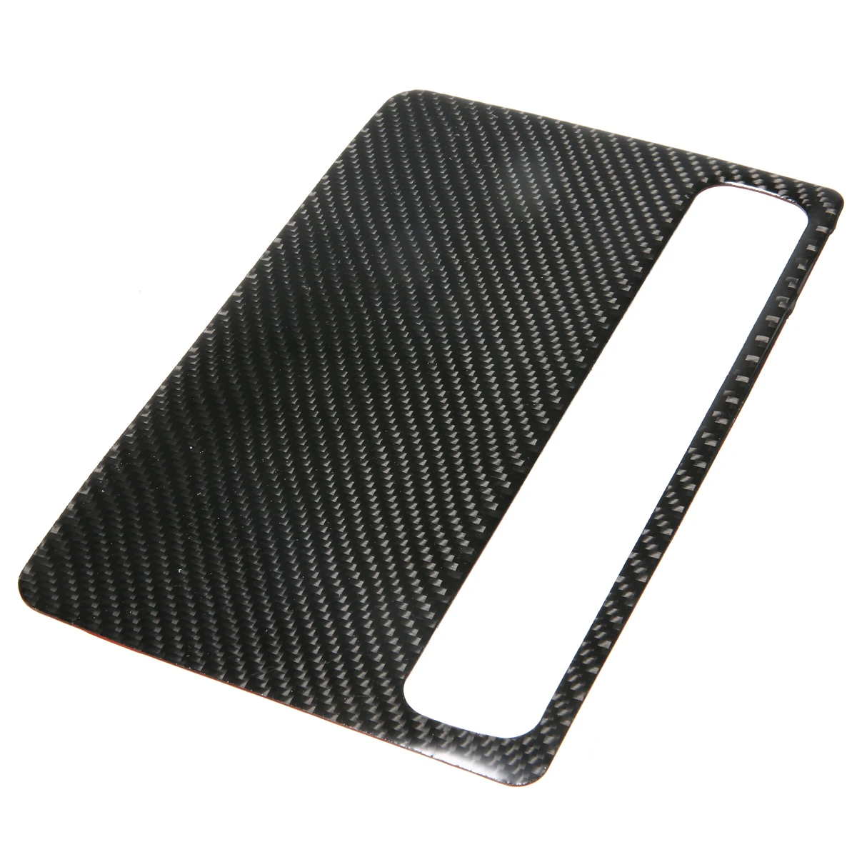 

For Audi A3 S3 2014-2018 1pc Carbon Fiber Car Inner Console Navigation Screen Frame Cover Trim Mayitr