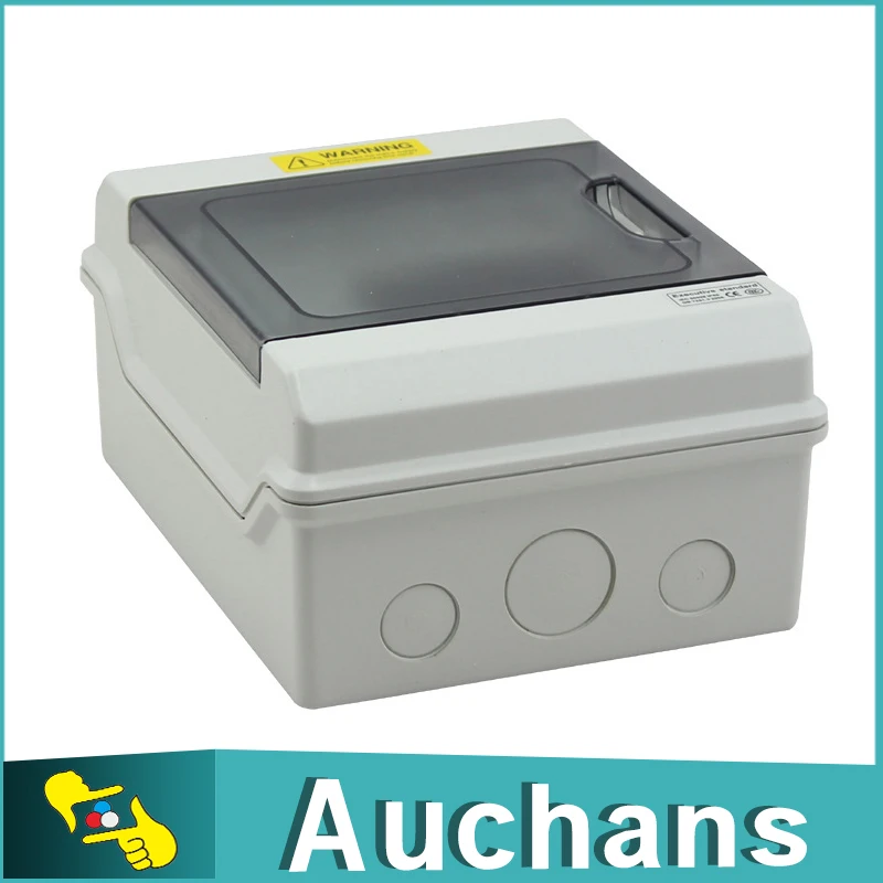 

4-6 Way IP66 Waterproof Electrical Distribution Enclosure Outdoor Switch Box Wiring Terminal Blocks FG-1506