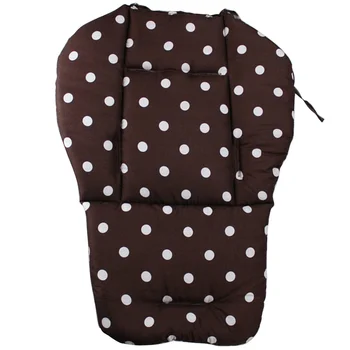 

Universal Waterproof Soft Baby Stroller Cushion Pad Dot Pattern Liner Padding Liner Pad Double Side Baby Support Pram Padding Li