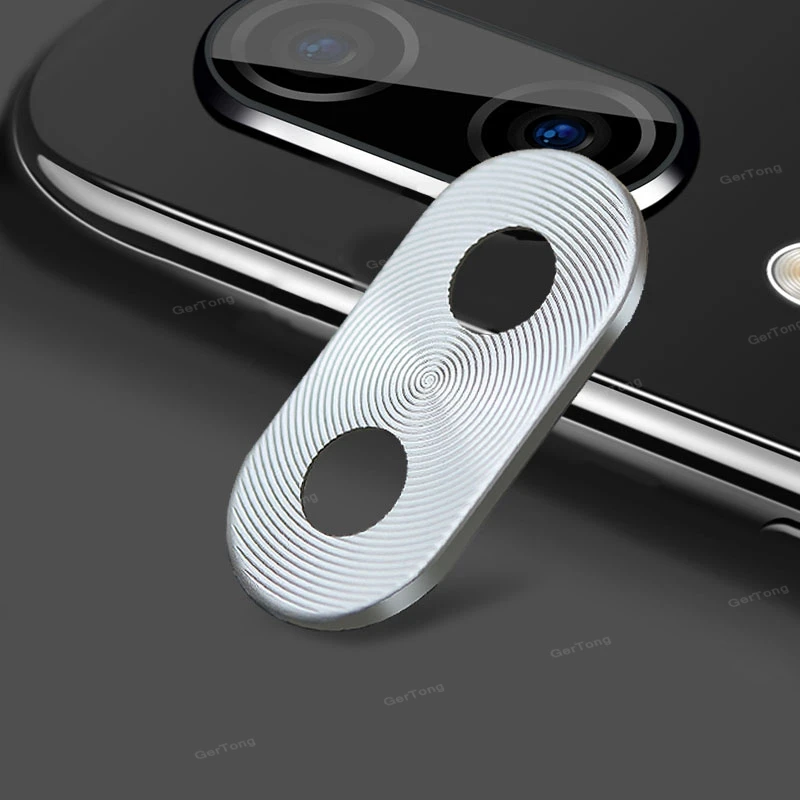 Silver Для Redmi Note 7 Pro Защита объектива камеры алюминиевое кольцо покрытие для Xiaomi Redmi Note 7 8 Pro чехол для камеры защита кольца - Цвет: Silver