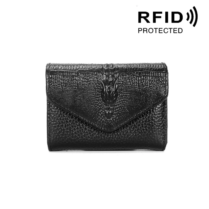 

Alligator Woman Card Wallets Genuine Leather Card Holder Wallet Women Clutch Pillow Designer Small Wallet Female Purse Handy Bag