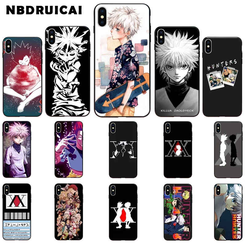 

NBDRUICAI Anime Hunter X hunter 3 High Quality Phone Case for iPhone 11 pro XS MAX 8 7 6 6S Plus X 5 5S SE XR case