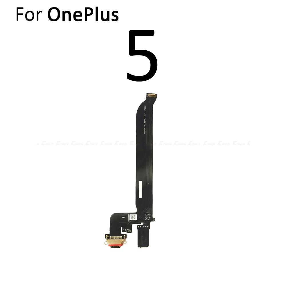 NEW Type C USB Charger Connector Port Plug Flex Cable Repair For OnePlus One Plus 5 5T 6 6T 7 Pro Power Charging Dock Port - Цвет: For OnePlus 5