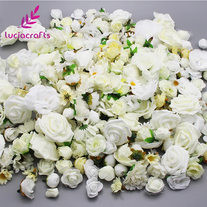 Lucia crafts 50 г/лот искусственный цветок для свадьбы вечеринки домашнего декора