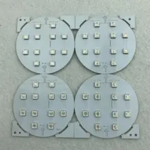 DC24V UCS2903 светодиодный pixe PCBA; 12 шт. 5050 SMD RGB светодиодный, 2,88 Вт; диаметр 64,5 мм