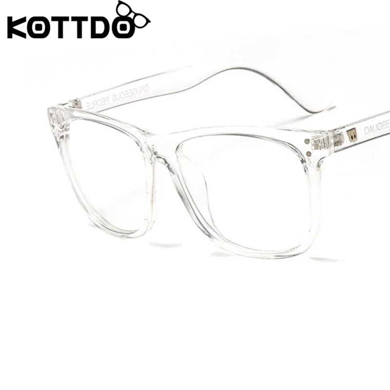 KOTTDO Модные Винтажные квадратные компьютерные оправы для очков для женщин мужские классические оправы для очков по рецепту для мужчин