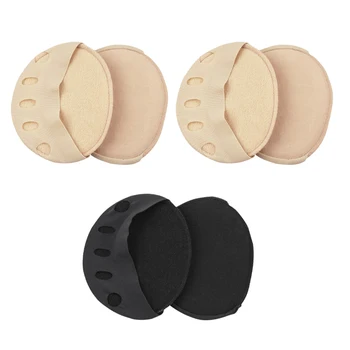 

3 Pairs Five-Finger Socks Highheeled Short Half Palm Shallow Mouth Nonslip Open-Toe Socks Women's Invisible Cotton Socks