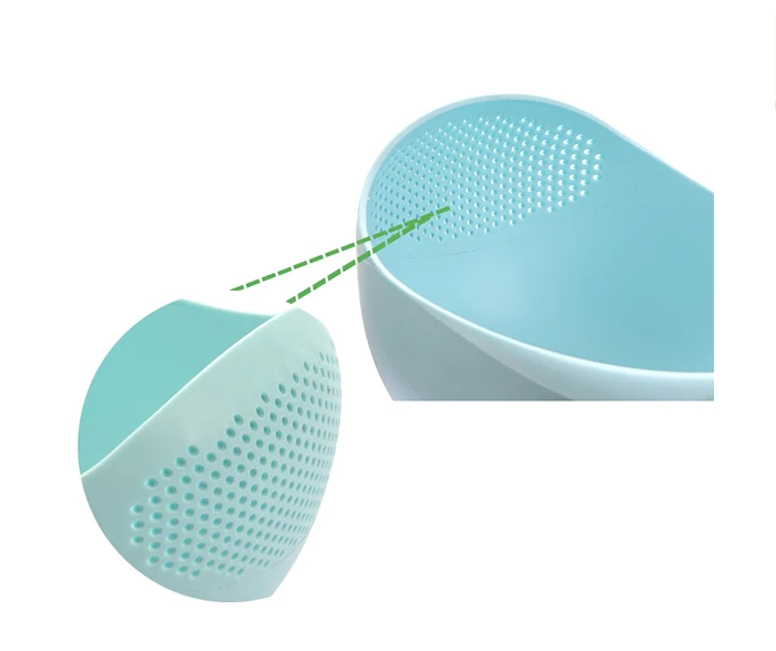 Multi-functional plastic washing rice drainer fruit and vegetable basket washing basket Colanders& Strainers