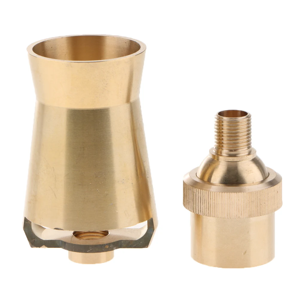 1'' DN25 Brass Ice Tower  Water Fountain Nozzle Spray 1 Piece Brass Fountain Head Nozzle