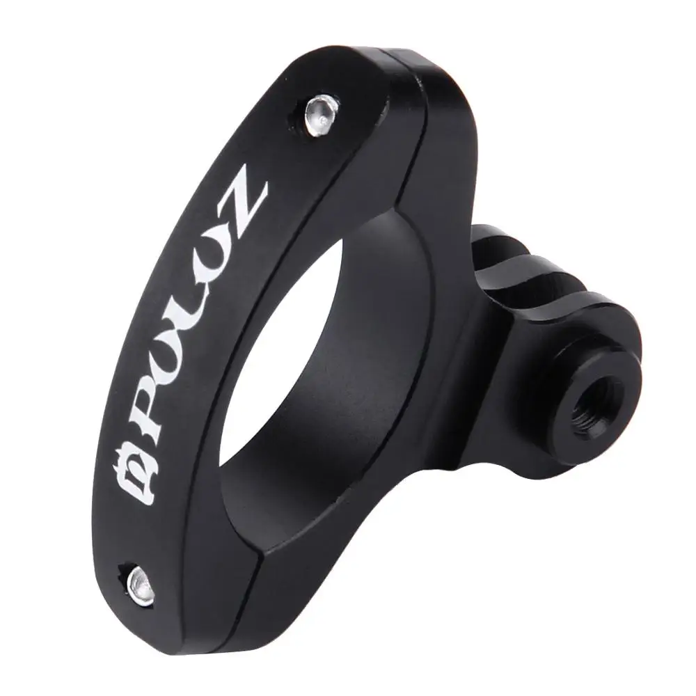 PULUZ O shape велосипедное крепление GoPro аксессуары для камеры велосипедный зажим держатель Руль крепление на сиденье Зажим для GoPro