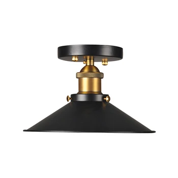 

Corridor Lamp Decoration Restaurant Home Retro Loft Aisle Decoration Rust Proof Indoor Iron Ceiling Light