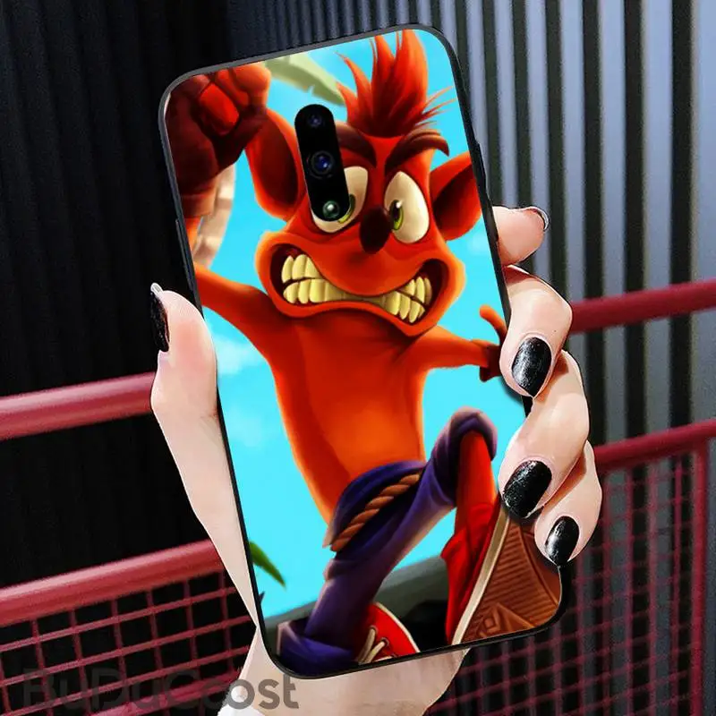 Riccu Hot Game Crash Bandicoot Phone Case For Redmi Note 8 8A 7 6 6A 5 5A 4 4X 4A Go Pro Plus Prime xiaomi leather case Cases For Xiaomi