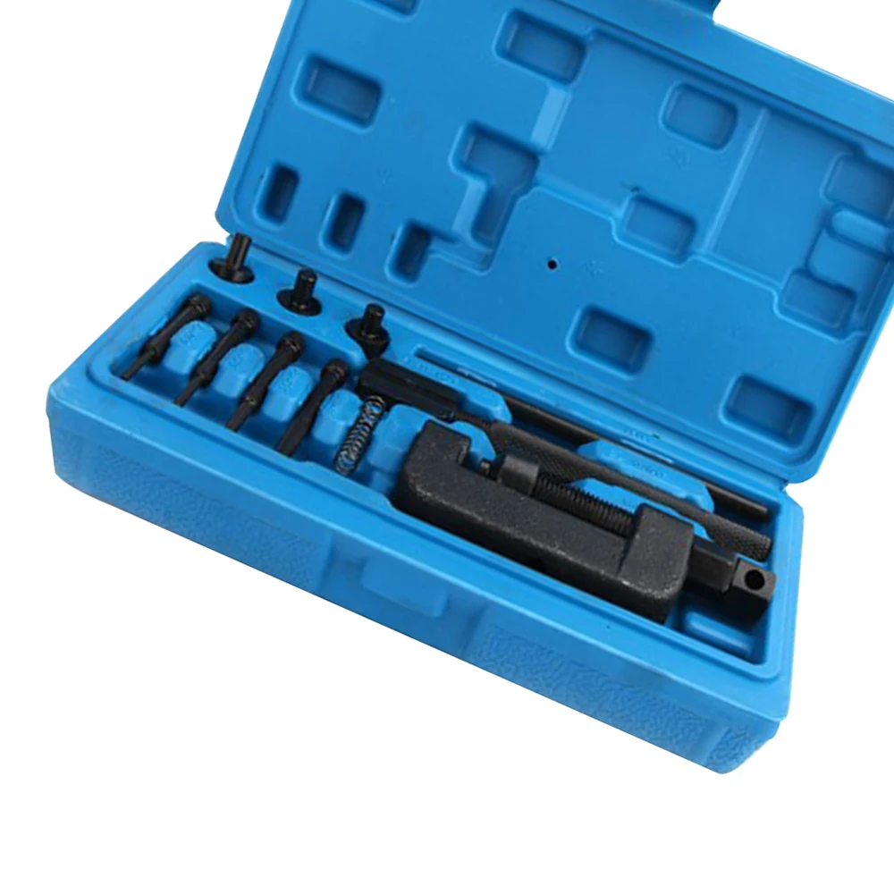 

Chain Breaker Riveting Tool Cutter Cam Drive Motorcycle Link Separator Set The tool is designed to rive the links