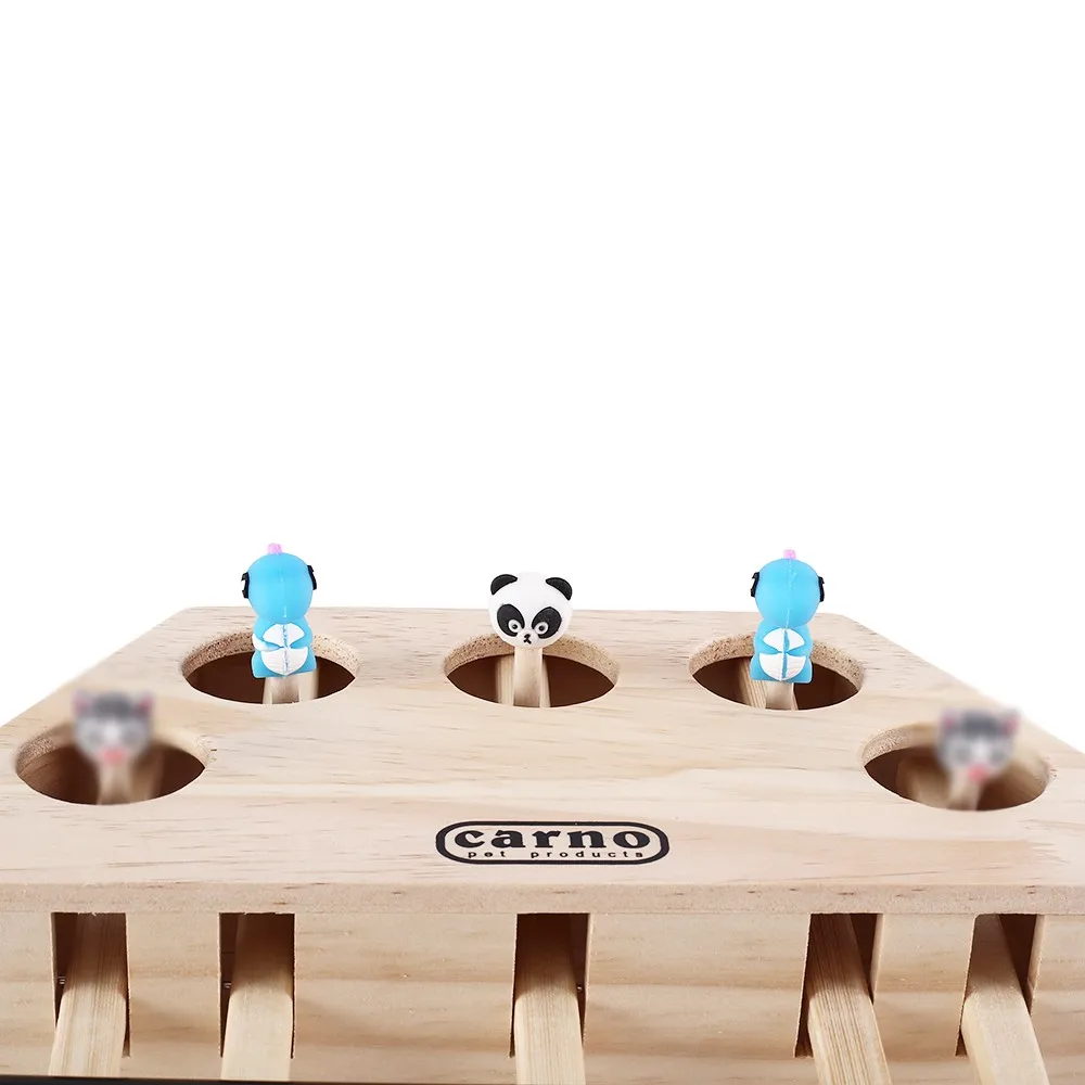 Машина для хомяка забавная игрушечная кошка Whac-A-Mole мышь товары для домашних животных интерактивный лабиринт с отверстиями мышь отверстие ловить укус