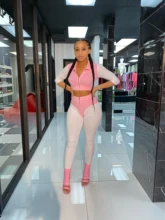 New Sexy Rib Knit Tracksuit Women Two Piece Body-con Outfits Fitness Sports Casual Sweat Suits Spring 2020 New Sexy Rib Knit Tracksuit Women Two Piece Body-con Outfits Fitness Sports Casual Sweat Suits Spring 2020