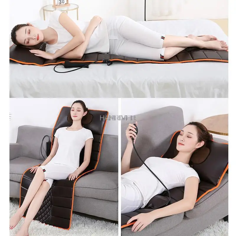 Multifunction Electric Massage Mattress Vibration Hot Compress Cervical  Full Body Massage Cushion Electric Heating Blanket - AliExpress