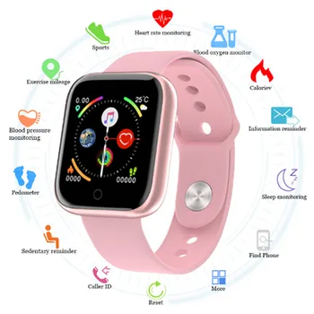 

Y68 Smart Watch Kids Children Smartwatch For Girls Boys Electronic Smart Clock Students Child Sport Smart-watch Aged 3-18 Year