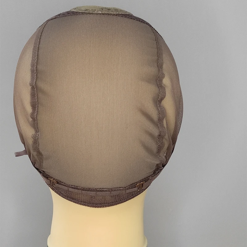 2X6inch Closure-wig-caps Frontal lace wig base caps for making frontal lace wigs