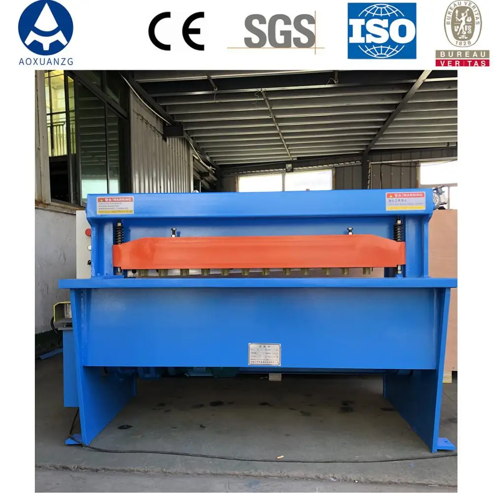 Cisaille automatique électrique de haute qualité, fabricant chinois, machine automatisée pour couper la tôle