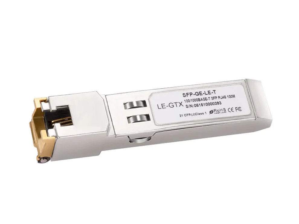 SFP module RJ45 Switch gbic 10/100/1000 connector SFP Copper RJ45 SFP module Gigabit Ethernet port 1pcs dual band modem