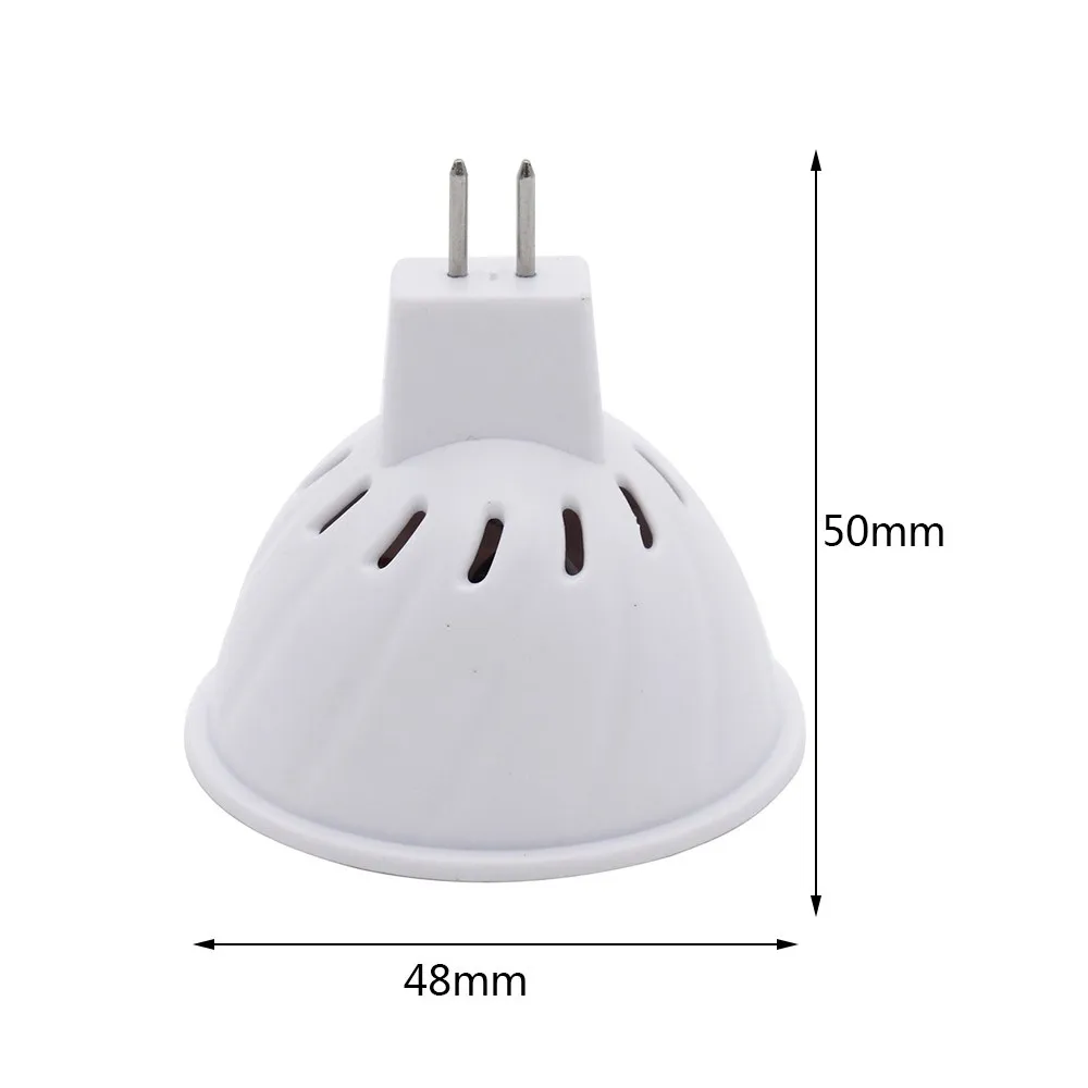 Lâmpada Led Copo Spotlight 48led Luz Lustre Substituir Halógena Mol Mr16 220v 10 Pçs 4 Kits autom. res.