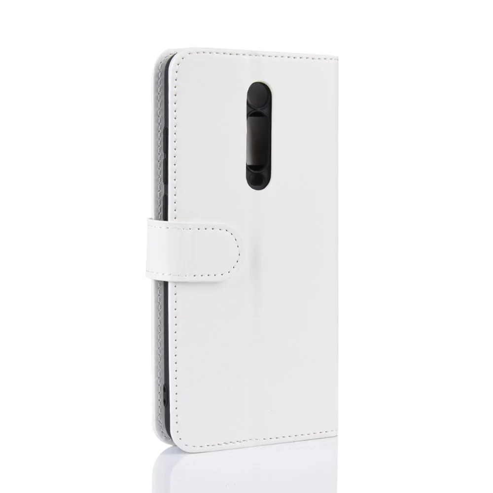 Белый Чехол Thouport для Xiao mi Red mi K20 Pro, кожаный чехол s, силиконовый чехол, Ретро кошелек, откидная крышка, красный mi K20, чехол для Xiaomi mi 9T Pro - Цвет: Белый
