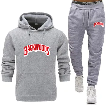 

2020 New Fashion Backwoods Hoodies Suits Brand Tracksuit Men/Women Sweatshirts+Sweatpants Autumn Winter Fleece Hooded Pullover