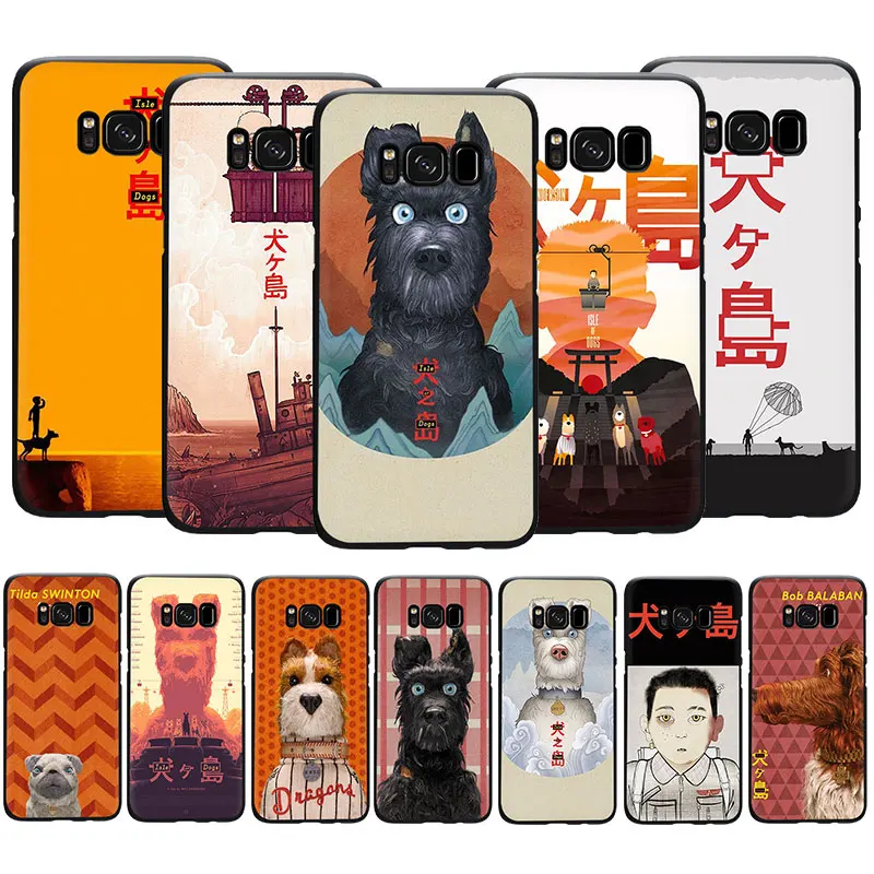 Мягкий чехол для телефона Isle of Dogs Samsung Galaxy M10 20 30 S6 7 Edge S8 9 10 Plus S10E Note 8 | Мобильные