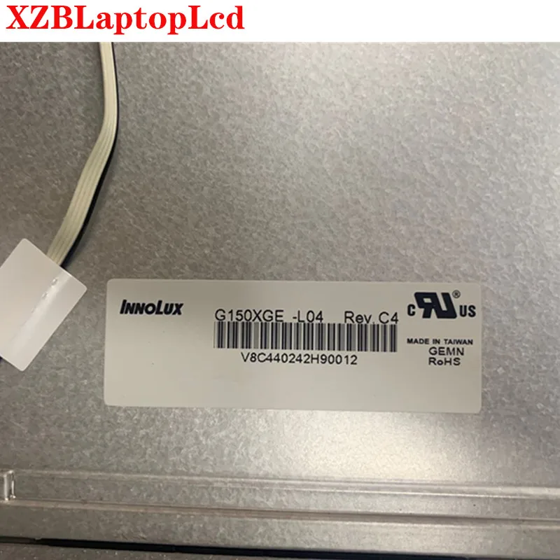 Lcd 15.0 Polegadas 1024x768 Lvds 20pin 55 Ntsc 400 cd m² 60hz Razão de Contraste 700:1 G150xge-l04-tela - Imagem 6