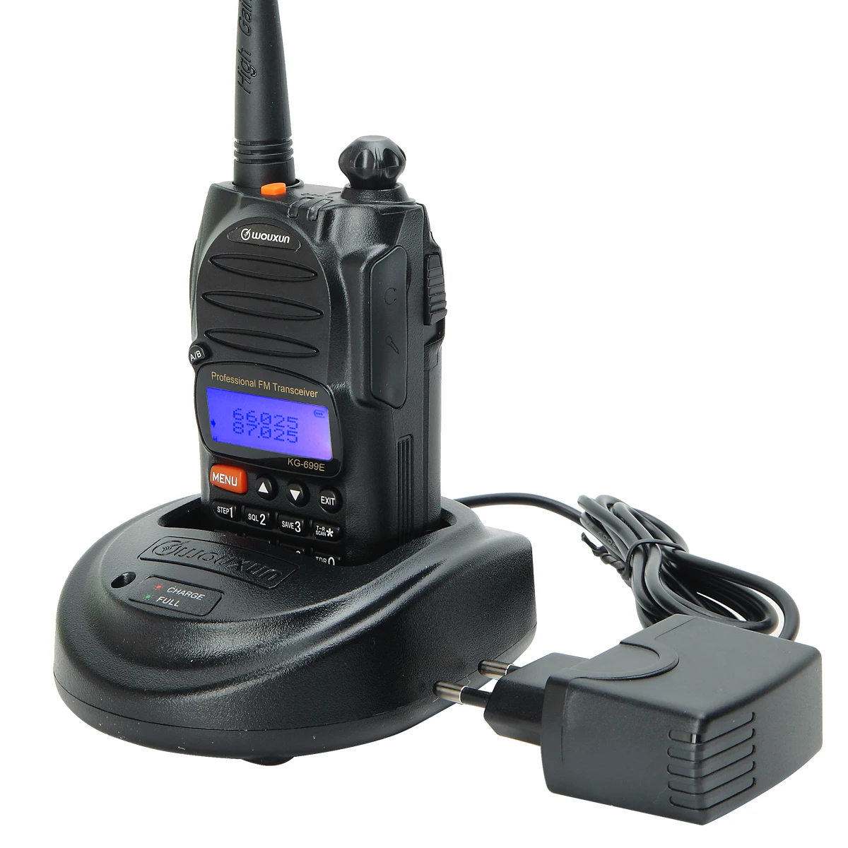 Wouxun KG-699E 66-88 МГц IP55 Водонепроницаемый DTMF 5 Вт 1700 мАч батарея любительский Ham портативный трансивер двухстороннее Радио рация