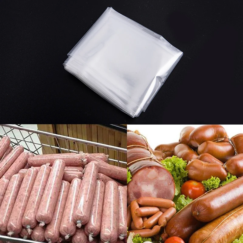 Food Grade Casings Shell For Sausage Salami Hot Dog Making Casing 60mm*2m