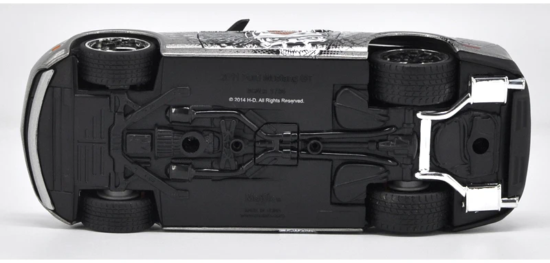 Спортивная модель Maisto 1/24 1:24 2011 Ford Mustang GT Harley Edition с литым давлением игрушка для