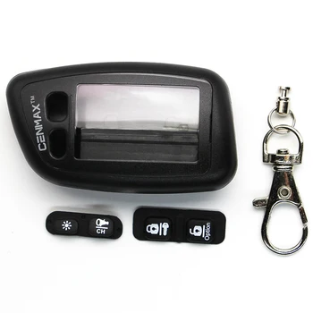 

Case for CENMAX ST-5A Russian LCD remote control for CENMAX ST5A 5A LCD keychain car remote 2-way car alarm system