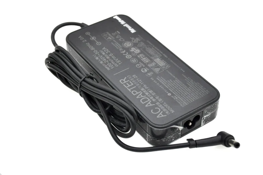 Original para portátil Asus AC Adapter 19V 6.32A 120W 5,5 × 2,5mm/4,5 × 3,0mm/6,0 × 3,7mm PA-1121-28 FX50J ZX50JX A550J FX86F YX570Z