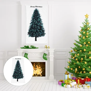 

1Pc Xmas Backdrop Wall Decor Background Cloth Chic Festive Creative Party Arrangement Scene Layout Photo Shooting Backdrop Backg