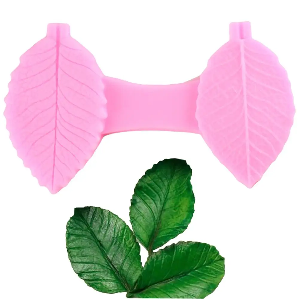 Leaves Petals Embossed Silicone Molds Flower Making Fondant DIY Cake Decorating Tools Chocolate Candy Polymer Clay Moulds