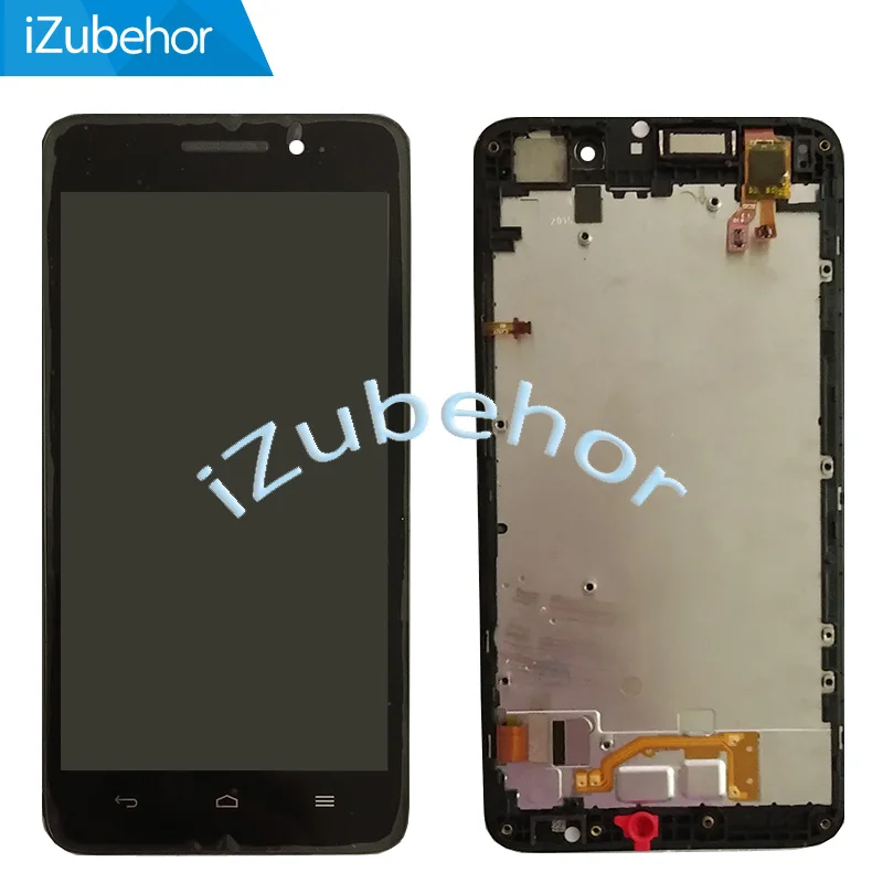 ЖК-дисплей 5 0 дюйма с рамкой для Huawei Ascend G620S G621 C8817E C8817D сенсорным экраном и