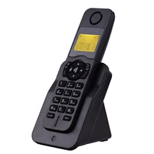 Rozszerzalny telefon bezprzewodowy telefon z wyświetlaczem LCD identyfikacja dzwoniącego połączenia głośnomówiące połączenie konferencyjne 16 języków dla domu biurowego