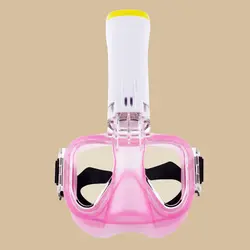Плавательная полумаска для лица, Бесплатная маска для дайвинга, для поверхностного дайвинга, подводного плавания, прочная и надежная