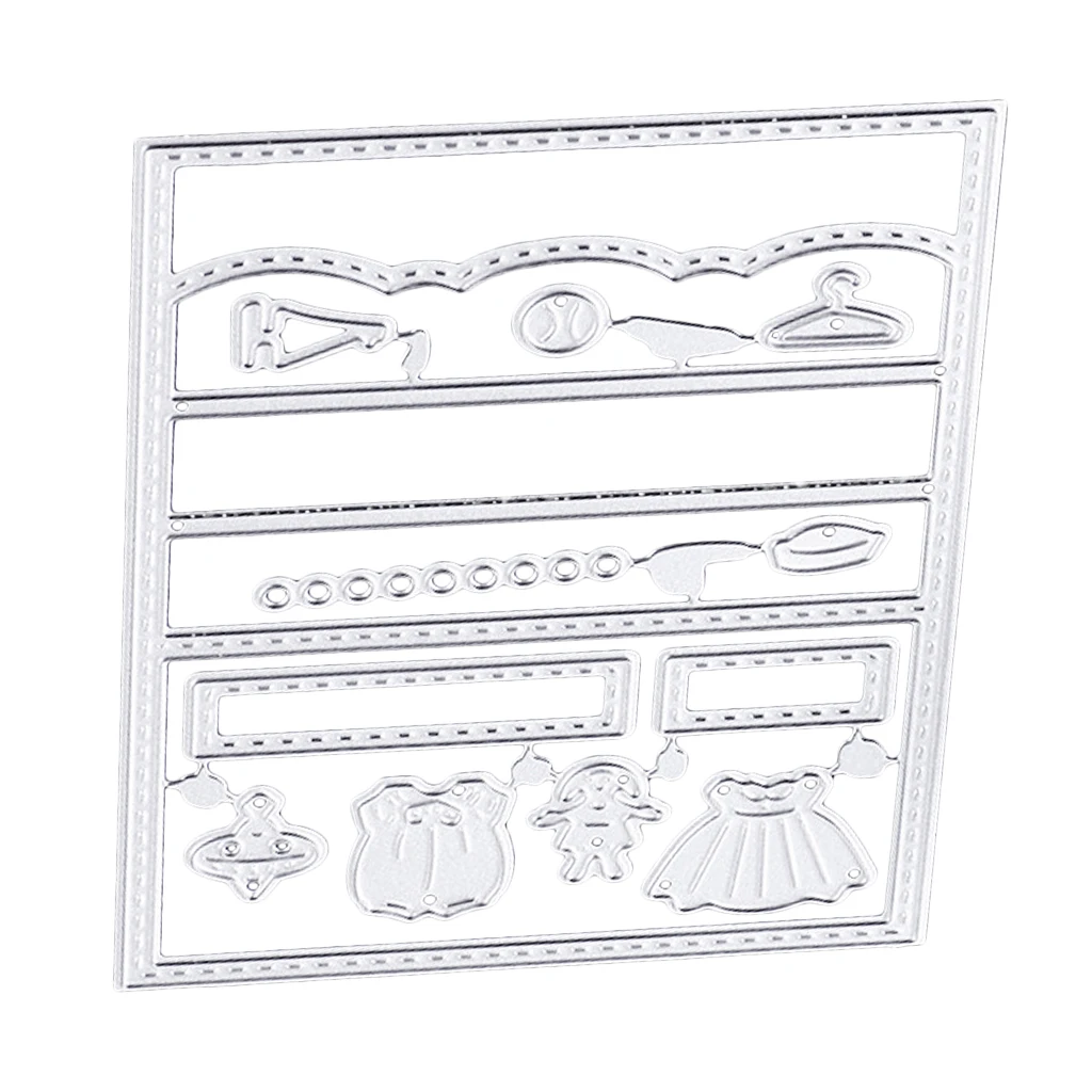 DIY металлические режущие штампы трафареты шаблоны формы для скрапбукинга Phto