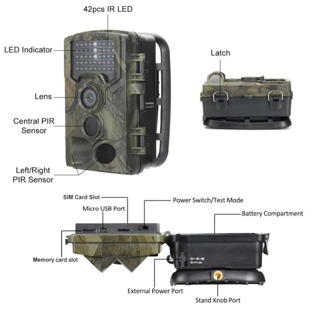 Original promotion 4GLTE Trail Camera 16MP 1080P Hunting Camera GPS MMS SMTP Outdoor Photo Trap Night Vision Video Camera