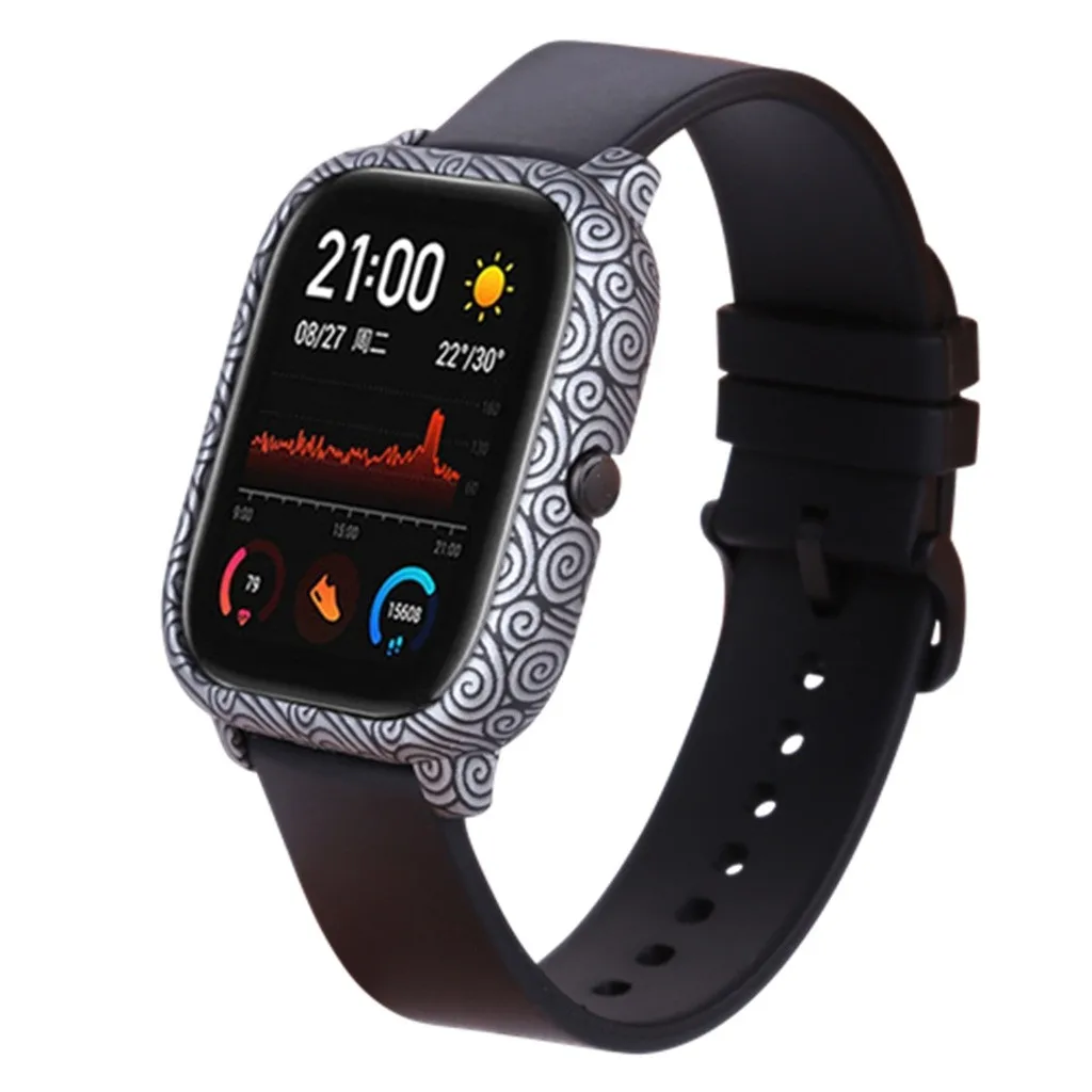 Окрашенный чехол из поликарбоната для Xiaomi Huami Amazfit GTS протектор для часов чехол замена защитная крышка оболочка Спорт Смарт Wacth 19Nov
