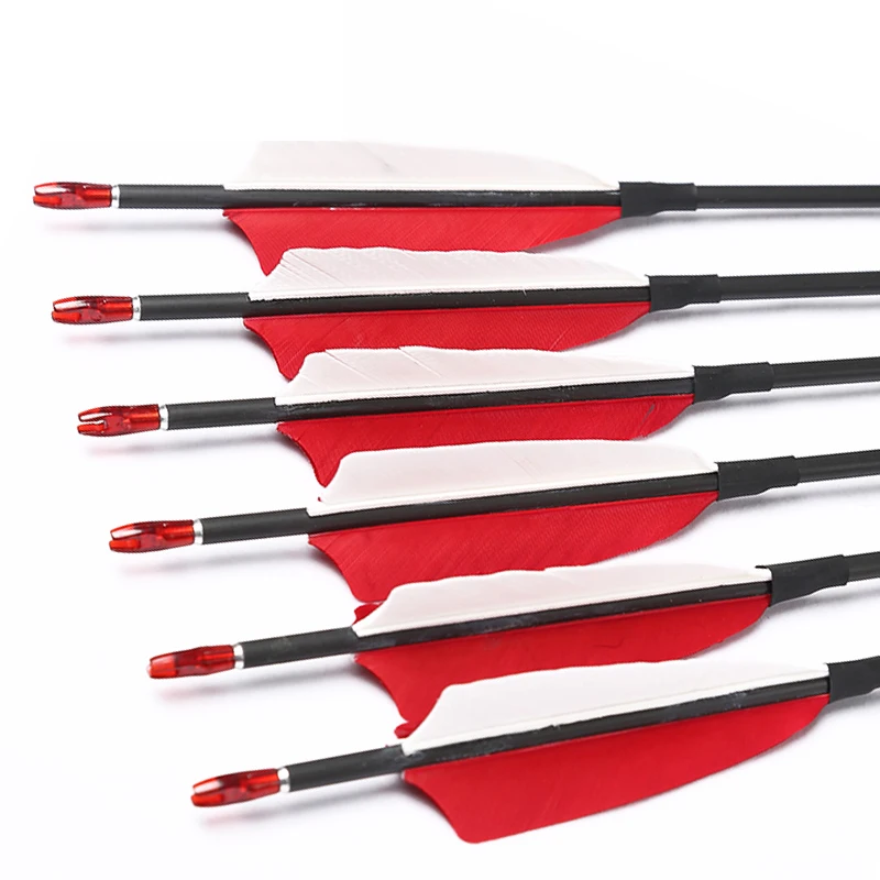 12Pcs-Spine-400-500-600-700-800-900-1000-Carbon-Arrows-ID4-2mm-80GR-Points-Turkey (2)