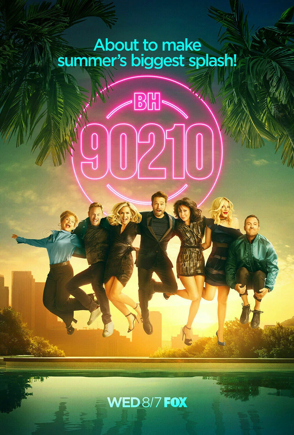 

Шёлковый плакат BH90210 FOX для ТВ-фильмов, домашний Настенный декор 24x36 дюймов
