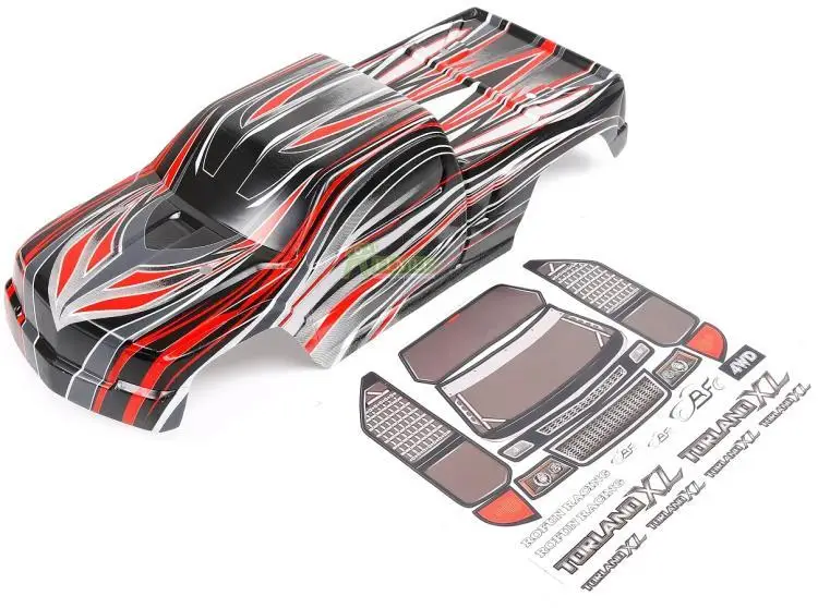 

Набор наклеек для кузова и кузова автомобиля, подходит для 1/8 HPI Racing Savage XL FLUX Rofun Rovan TORLAND Monster, бесщеточный грузовик, детали игрушек