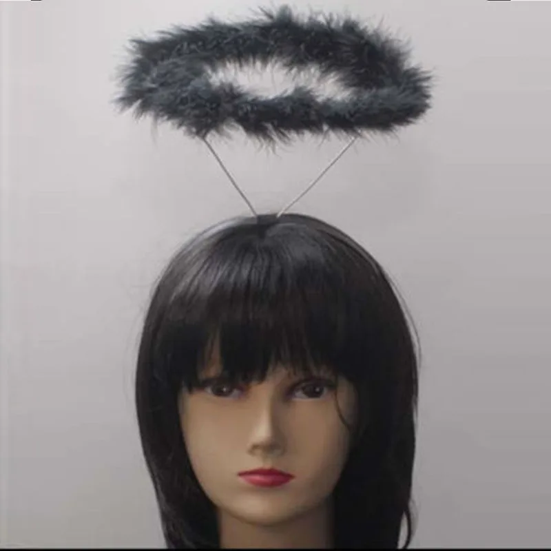 

20 шт., Женское кольцо с перьями и ангелом